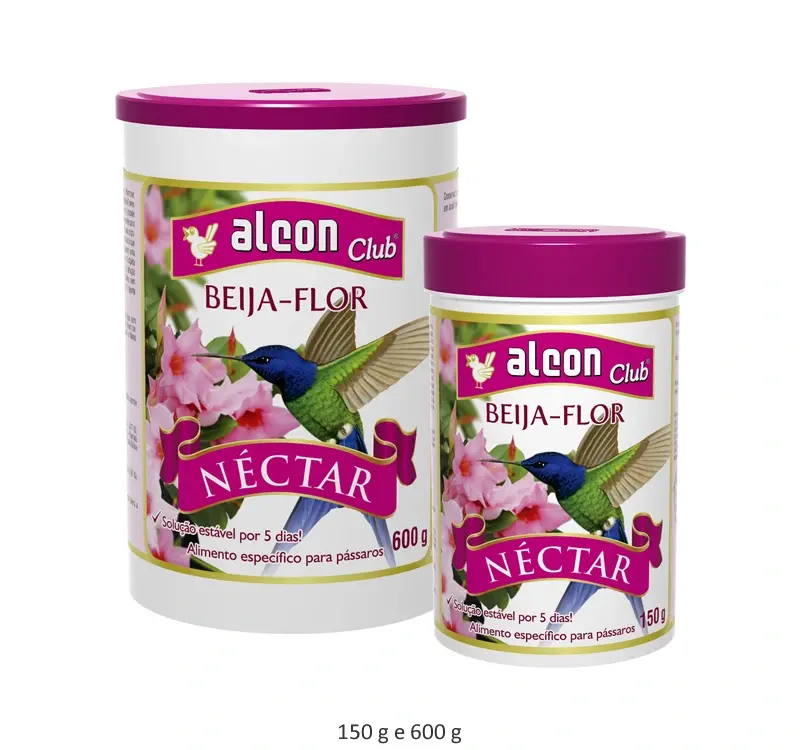 Todas as apresentações de embalagens Alcon Club Beija-Flor Néctar