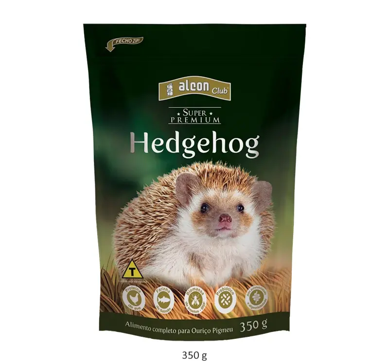 Todas as apresentações de embalagens Alcon Club Hedgehog