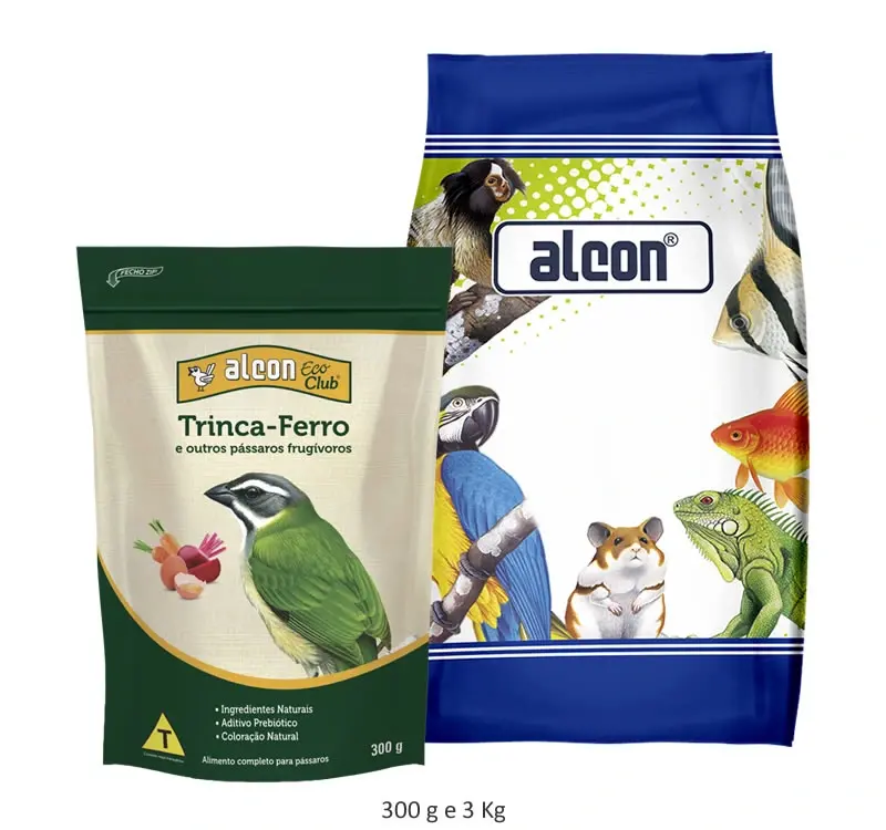 Todas as apresentações de embalagens Alcon Eco Club Trinca-Ferro