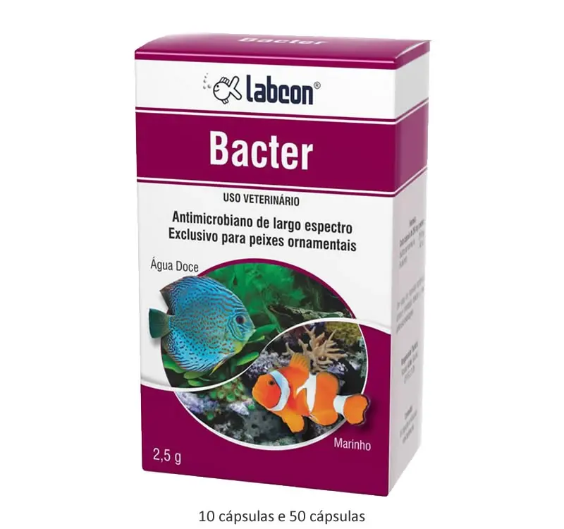 Todas as apresentações de embalagens Labcon Bacter